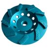 2 Pack 4.5" Diamond Segment Grinding Wheel Disc for Concrete Angle Grinders
