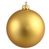 Vickerman 3" Gold Matte Ball Ornament, 32 per Box