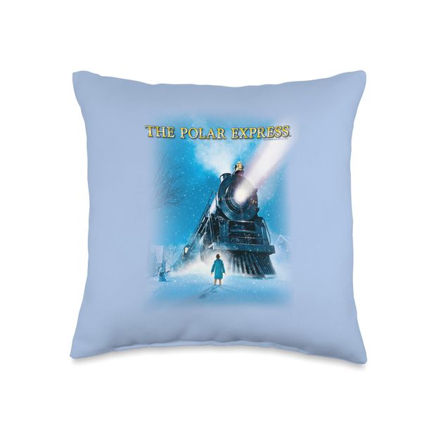 The Polar Express Big Train Throw Pillow