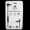 AXIL EAR PRO BUDS Hearing Protection Earbuds, Sound Control, Wired, NEW