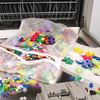 PLUS PLUS - Open Play Set - 1200 Piece - Basic Color Mix, Construction Building Stem Toy, Interlocking Mini Puzzle Blocks for Kids