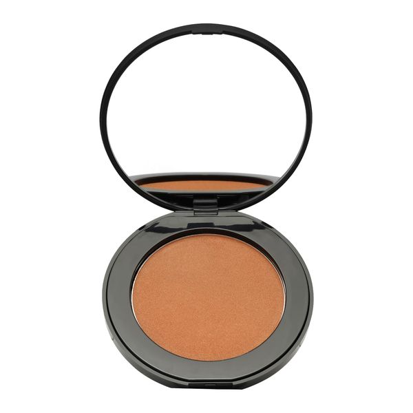 Natio Australia Mineral Pressed Powder Bronzer - Warm Toned, Medium Shade Bronzer Powder - Shimmery Finish - Vegan - Sunswept - 0.7 oz