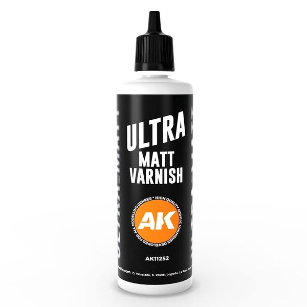 AK Interactive - Ultra-Mattlack, 100 ml, AK11252, durchsichtig