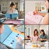 Document Organizer Folio, WADY Important Document Organizer, Document Organizer, in Case I Go Missing Binder, Important Document Binder, for Important Papers,Emergency Binder (Blue)