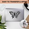 Permanent Adhesive Vinyl Sheets for Cut,40x 12"x12" Permanent Vinyl Bundle