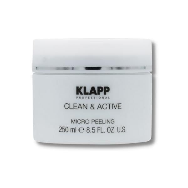 KLAPP Clean & Active Micro Peeling, Facial Exfoliant for Skin Smoothing
