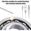 Grease Gun Needle Nozzle Kit, 5Pcs Needle Grease Needle Tips Dispenser Hardened