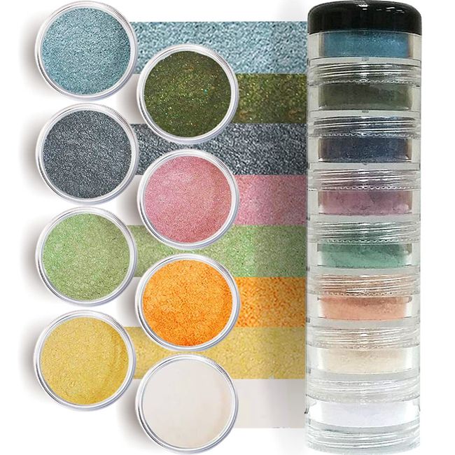 Mineral Makeup By Giselle Baby Doll Mint 8 Stack Eyeshadow