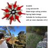 6pcs BloodRunner Broadheads 100Gr 2 Spring Slide Retractable Blade Arrow Tips