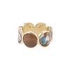 [Flower Ring] FLOWERING Tail Clutch Marble HTC0010-BE (Beige)