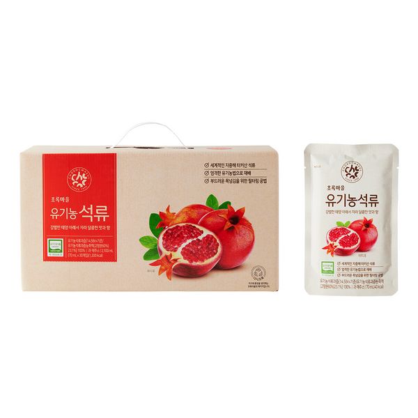 [Green Village] 1+1 Lunar New Year gift organic pomegranate (70mLx30 pieces)