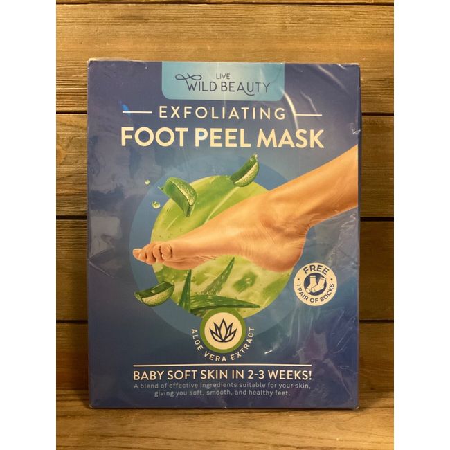 Exfoliating Foot Peel Mask~3 Pairs~( comes w/ 1 pair of socks)Read