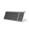 iClever IC-BK10 grey Rechargeable Multi Device Connection Wireless Keyboard