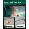 SCITOO Car Sun Visor Assbembly Fit for 2012-2015 for Chevy Sonic Grey Without Sunroof(Right Passenger Side)