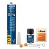 FAST CURE WINDSCREEN FITTING KIT WITH WIPE, BONDING ADH SEALANT OEM