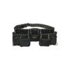 11 Pocket Carpenter s Tool Belt Roller Buckle Black Leather Utility Work Apron