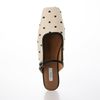 Evor Women's Soft Square Flat Mule Sandals, Lightweight, BLC, S