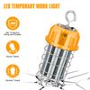 LED Temporary Work Light 150W 5000K 22500lm Outdoor Construction Light 10ft Cord