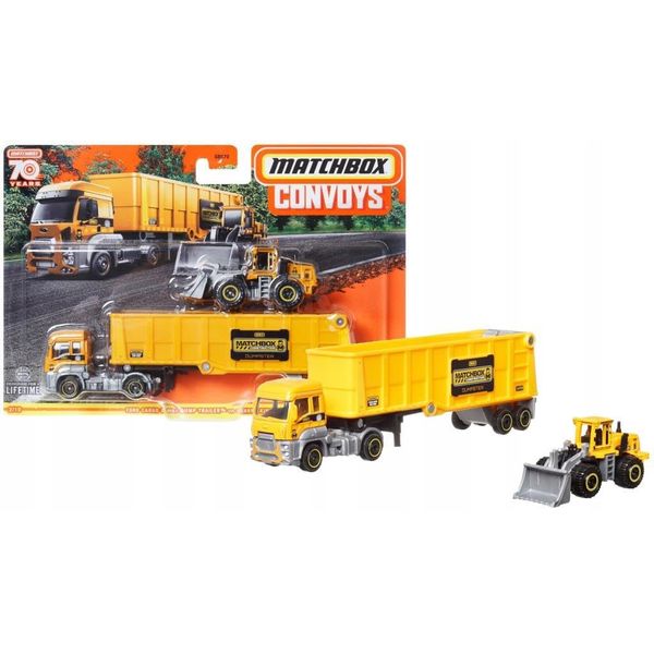 Matchbox Convoys Series Ford Cargo & Logger Bed, Dirt Smasher