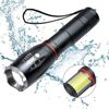 Led Flashlight XML T6 Tactical Mini Torch Outdoor Waterproof 1000 Lumen AAA 186