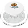 Geometric Art Ringelblume Blumen PopSockets PopGrip für MagSafe