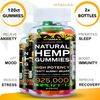(2 Pack) Natural Gummies for Stress Relief -  For Pain, Insomnia & Anxiety 120ct