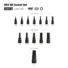 Protorq Hex Bit Socket Set, 13 Pieces, SAE