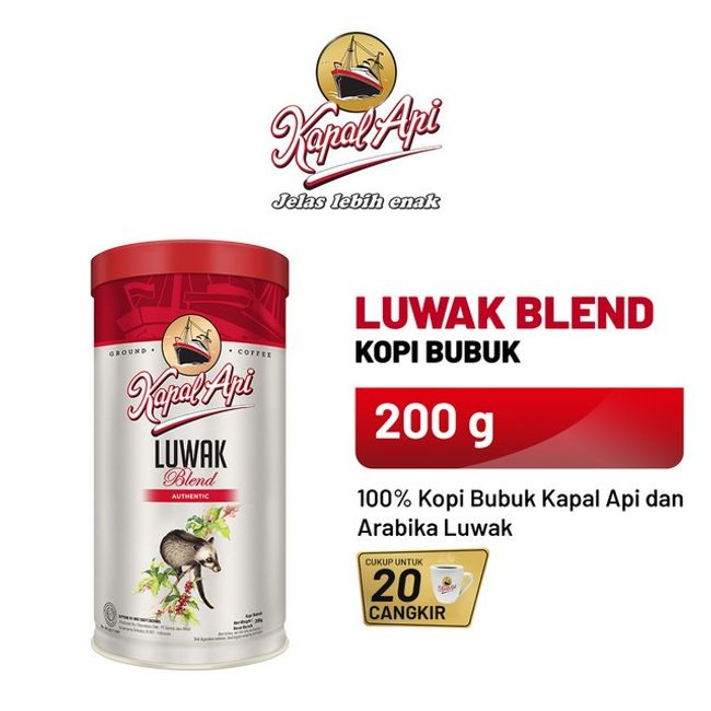 Luwak Blend - Coffee Powder 200g