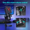 Condenser USB Gaming Microphone Streaming Podcasting Recording for Mac & Windows
