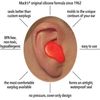 Comfortable Soft Moldable Silicone Putty Ear Plugs - Size 6 Pair