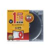 エレコム CD/DVDプラケース/1枚収納/10パック/クリア