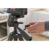 Compact Tripod with Extendable Height for Use with Line Lasers, Point Lasers, an