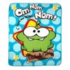 TX0007 Cut The Rope Om Nom Fleece Blanket