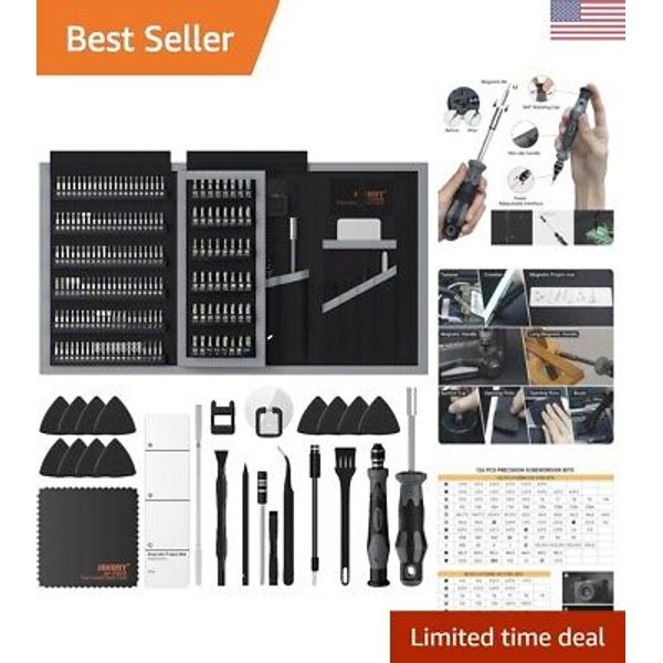 Precision Screwdriver Set - 201 in 1 Multi-Bits Repair Tool Kit for Electronics