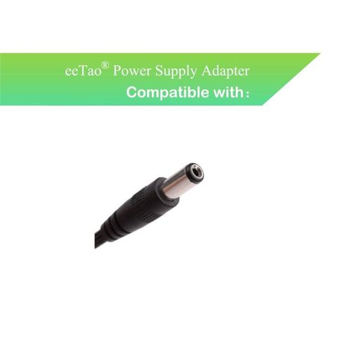 eeTao AC/DC Adapter Charger Compatible with E-Glide S/T HD 48 Volt 48V 48VDC Lithium Li-ion Battery Electric Bike Folding Bike WuXi Dpower DPLC110V55 Output 54 Volt 54.6V Power Supply (with Barrel)