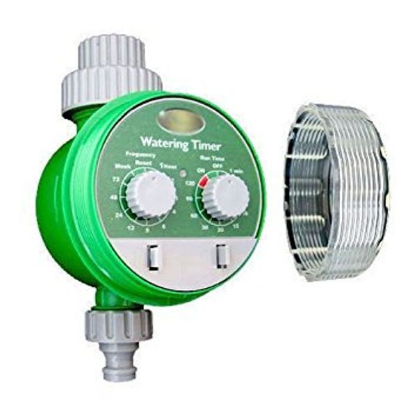 AUTOMATIC ELECTRONIC WATER GARDEN HOSE WATERING TIMER IRRIGATION SYSTEM PLANT