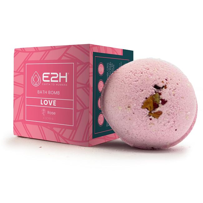 E2H Love Bath Bomb - Rose Scent