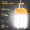 150W LED Temporary Work Light 22500Lm Linkable Construction Jobsite Hanging Lamp