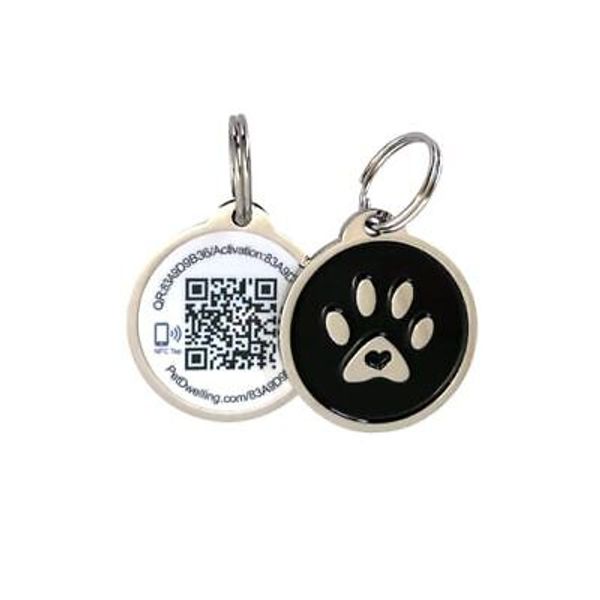 Smart NFC - QR Code Pet ID Tags - Dog Tags and Cat Tags Instant Online Profil...