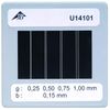 3B Scientific U14101 Diaphragm With 4 Double Slits Of Different Spacing