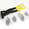 KATSU Tools 61PCs Hand Riveter Set in Plastic Case 405515