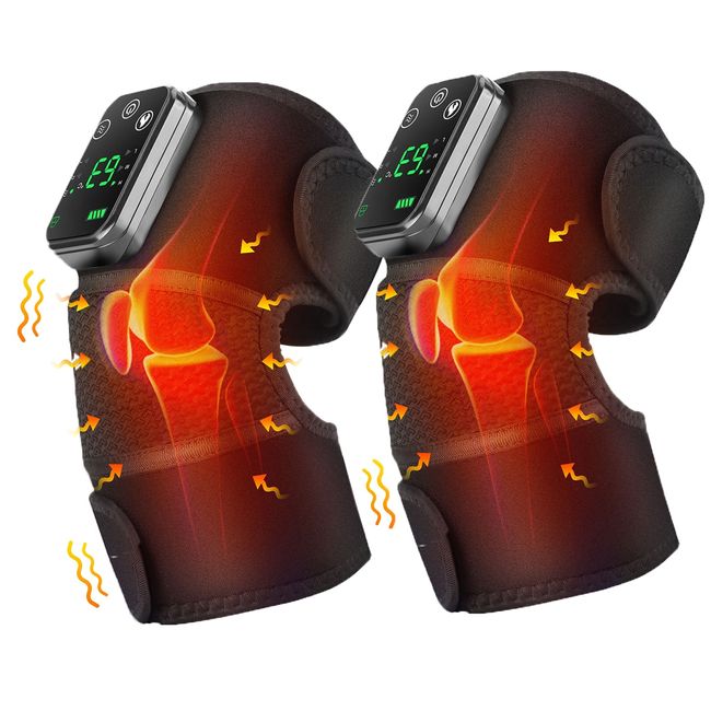 Electric Shoulder Massager Heating Pad Vibration Massage Support Belt  Arthritis