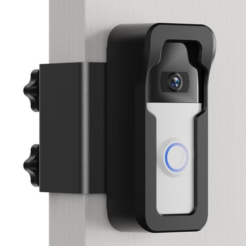 ZUMIMALL Anti-Theft Video Doorbell Mount, No-Drill Doorbell Mounting Bracket for Houses, Apartments, Businesses, Easy Installation, Suitable for Most Doorbells