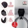 Pack Of 2 Original BRUNS Tool Tidy Hooks, High Strength & Durable, Can Be Fixed Individually Or Added To A Bruns Rack For Additional Storage. Wide Gape (50mm).