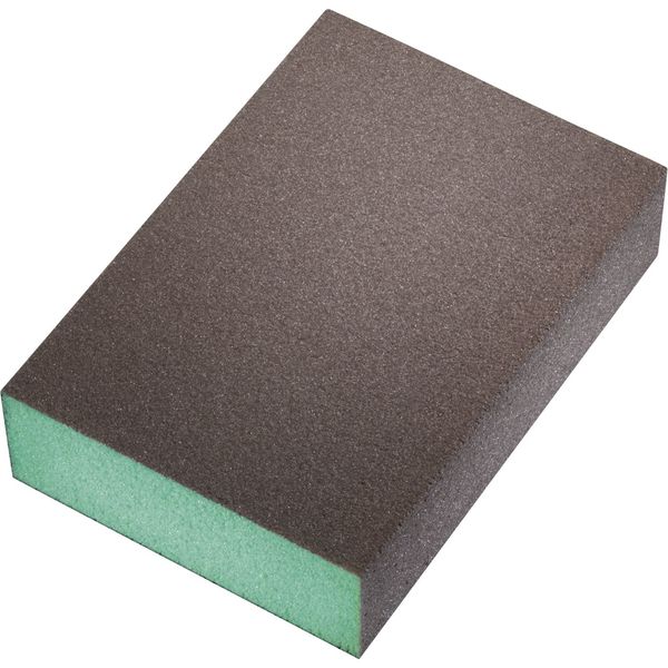 Sia Super Fine Sanding Block Soft 7991, 98 x 69 x 26 – Green/Light F03E00R8 K0