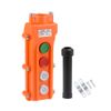 uxcell COB-61A Rainproof Hoist Crane Pendant Control Station Push Button Switch Up
