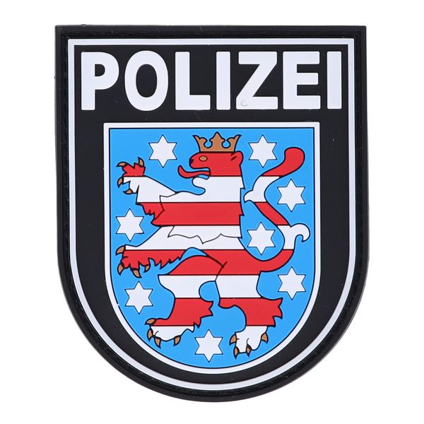 RescPol Rubberpatch Polizei Thüringen - farbig
