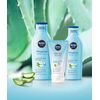 Nivea Sun Moisturising After Sun Lotion 400 ml, Lotion with Skin Soothing Effect After Sunbathing, After Sun with Organic Aloe Vera and Hyaluronic Acid for 48 Hours Moisture