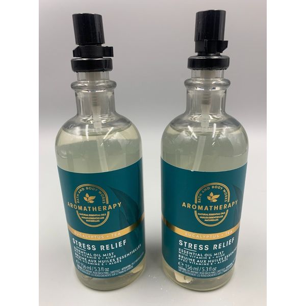 Bath & Body Aromatherapy Eucalyptus Mint Essential Oil Mist 5.3 fl oz S/2 #724A