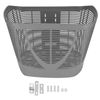 Plastic Rear Basket for Mobility Scooters Modification Accessory Replacement with Hardware, 13.4x7.5x9.8in